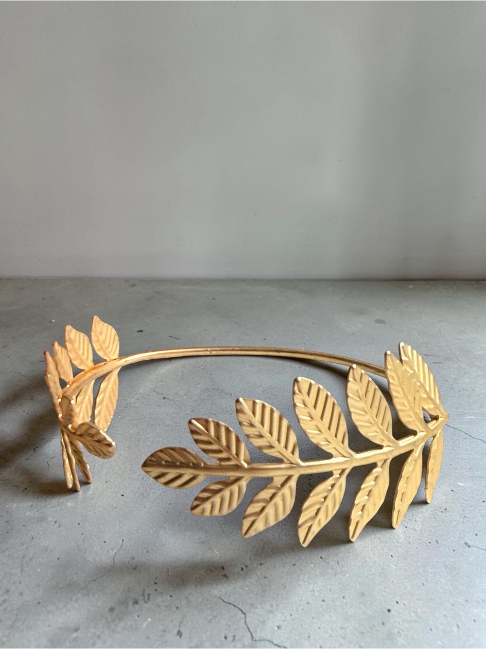Gold Leaf Headband Crown
